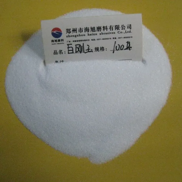 White Corundum White Fused Aluminum Oxide Grinding Grits and Mesh Powders for Refractory and Abrasives