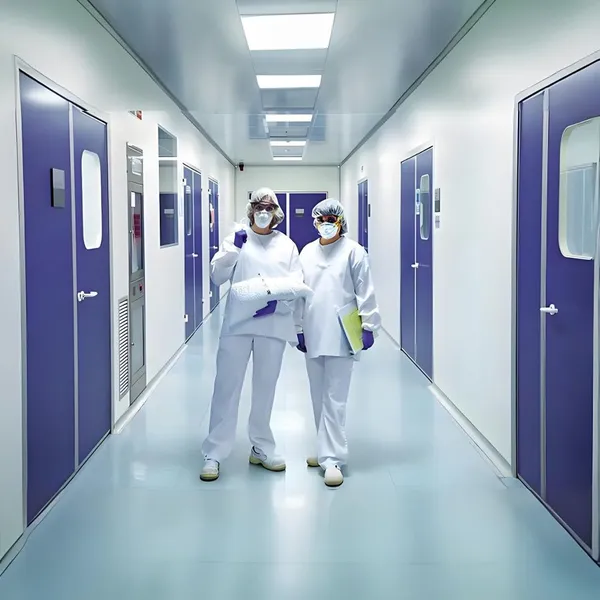 Airtight Door Automatic Sliding Aluminum Hospital Doors for Hospital Clean Room photo-3