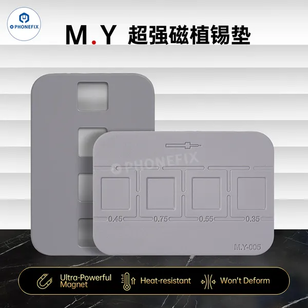 YCS M.Y 005 Heat-resistant Magnetic Tin Pad for CPU BGA IC Soldering photo-4