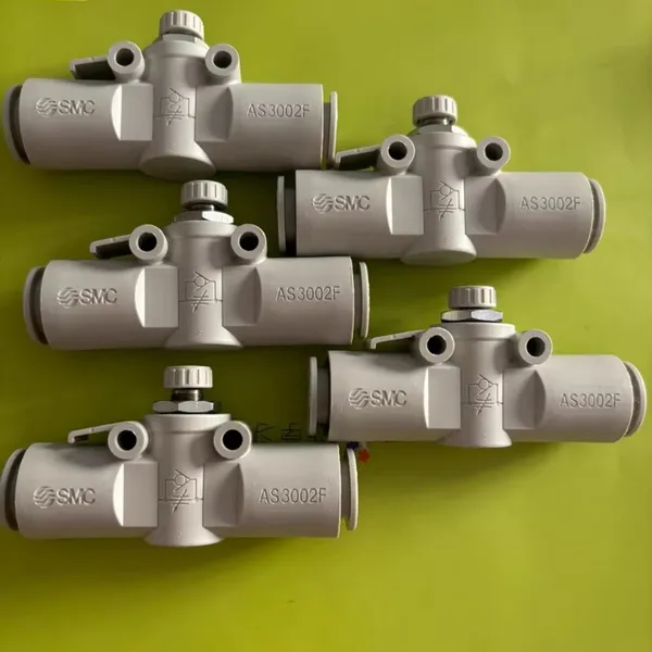 100% Original SMC Speed Controller AS3002F-09/10/10A Flow Limiting Valve, Regulating Valve, Throttle Valve photo-5