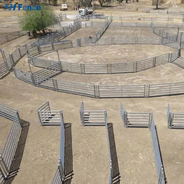 Wholesale Cheap Heavy Duty Galvanized Livestock Cattle Panel Cattle Fence Panel Cattle Livestock Farm Fence Panel for Sale photo-4