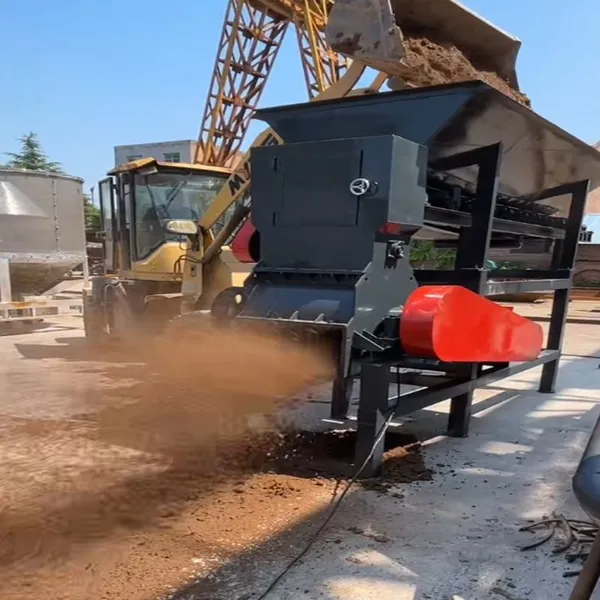 Mobile Soil Crushing Machine Diesel Engine 25HP for Field Work