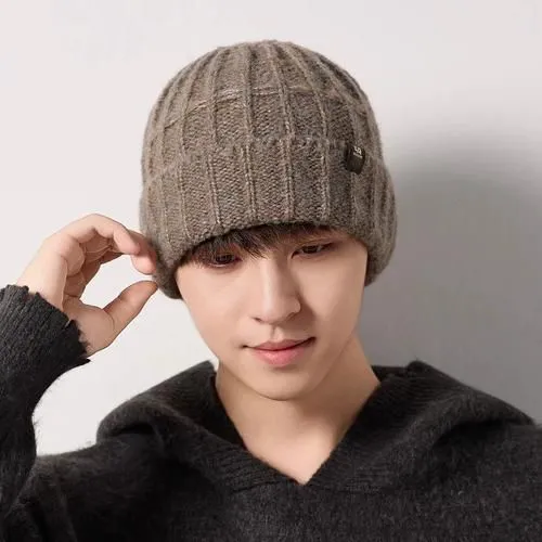 Winter Warm Knitted Beanie Hat photo-2