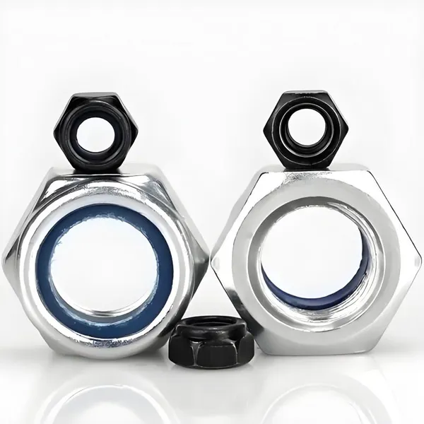 Stainless Steel DIN 985 Nylon Insert Lock Nut Hex Lock Nut Fastener photo-4
