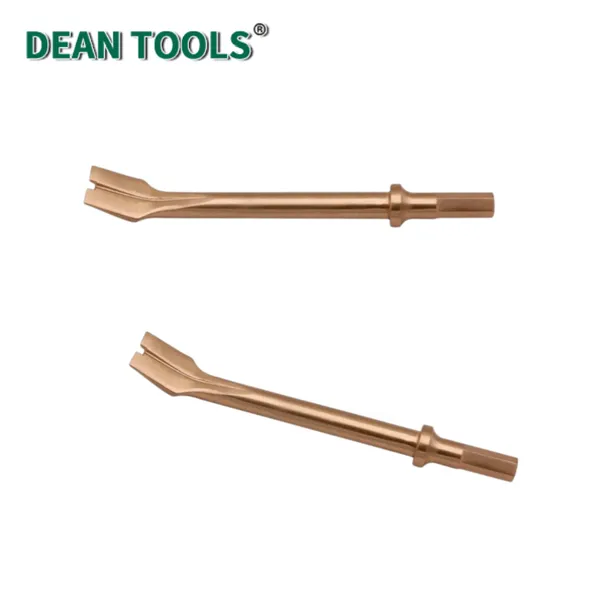 Non-Sparking Pneumatic Chisel(Bent),Hardware Tool Non-Sparking Chisel, (bent Top) Pneumatic,Aluminium Bronze Pneumatic Chisel photo-2