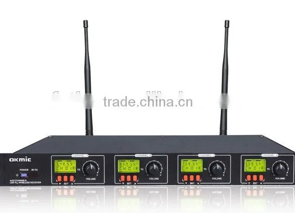 OK-4 Four Channels Wireless Microphone China Supplier for Microphone Gooseneck photo-2