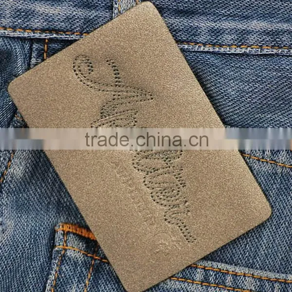 Direct Factory Price Top Sell Leather Jeans Label Patches photo-6