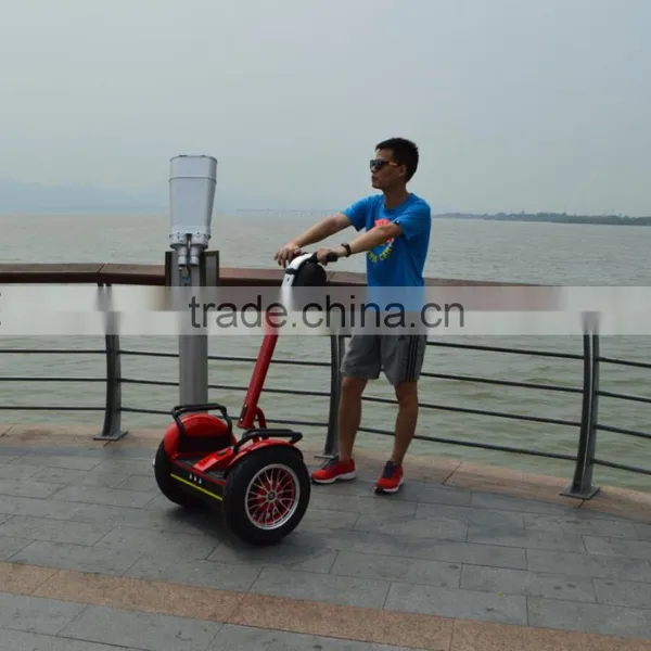 Green Power High-class Cross-country Vehicle 2 Wheel Self-balancing Electric Scooter Foldable photo-2