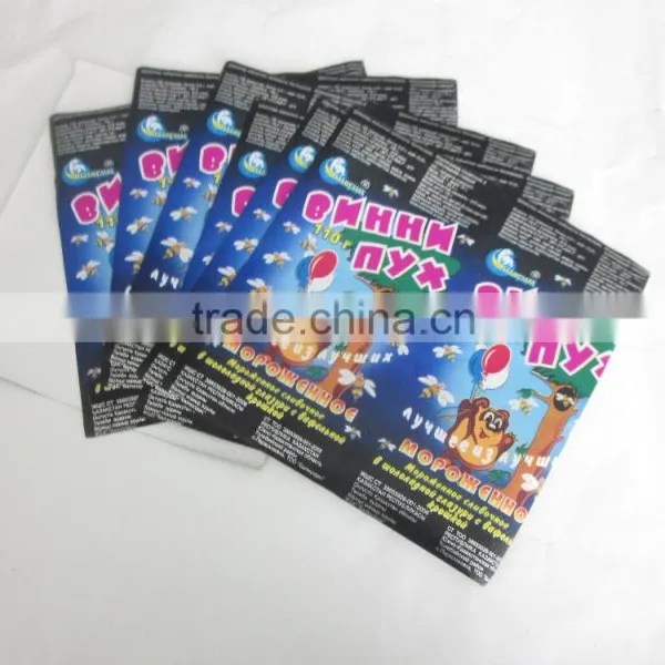 Printed Ice-Cream Wrapper Laminated Aluminum Foil Wrapping Paper Food Wrapping Paper