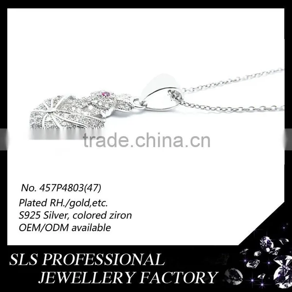 925 Silver Jewelry High End Fashion Jewelry Kids Pendant for Christmas Gift 2015 photo-4