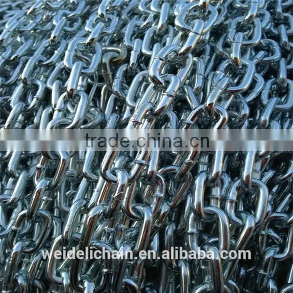 Rigging Factory Direct Sales High Quality Ordinary Mild Galvanized Steel Link Chain photo-5