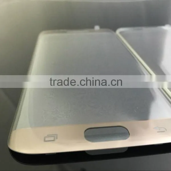 2016 Newest Hot Selling Transparent Premium 9h Hardness Tempered Glass 3D Full Curved Edge to Edge for Samsung S7 Edge photo-4