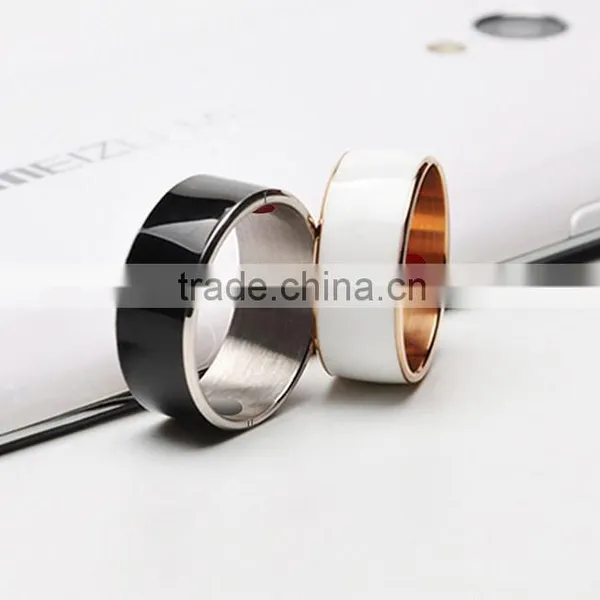 High Waterproof Titanium Stainless Steel NFC Smart Ring for the Key of Intelligent Door Lock photo-5