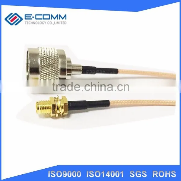 Hot Sale WIFI Antenna Extension Leads Adapter SMA Female Switch N Type Male Plug Pigtail Cable RG58 20inch photo-3