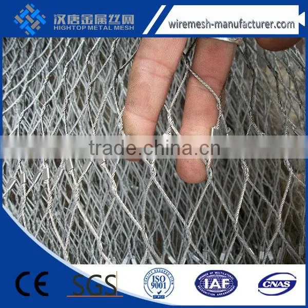 7x7 Structure 1.6mmx60x104mm Flexible SS Rope Mesh Ferruled Type for Balustrade photo-5