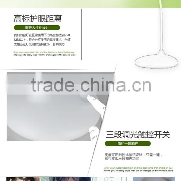 Rechargeable JK865 LED Wholesalers 3-level Dimmable Touch Switch Flexible Rechargable Led Table Lamp photo-4