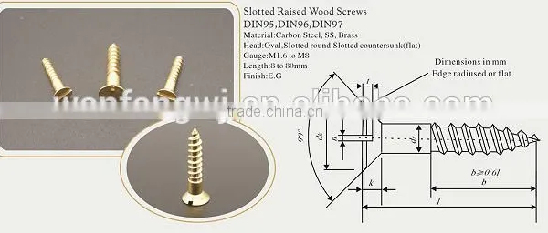 DIN 97 Wood Screws photo-3