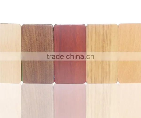 Rectangle Wooden Design Fast Charging Power Bank XHB-RWD
