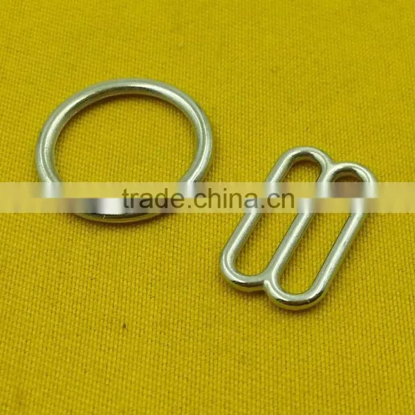 15mm Metal Ring and Slider For Underwear -- MD3022 photo-2