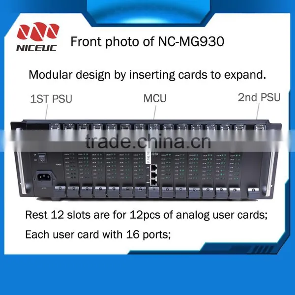 RoIP Gateway, SIP Gateway 64 Fxo Port, Radio Internet Voip Product photo-5