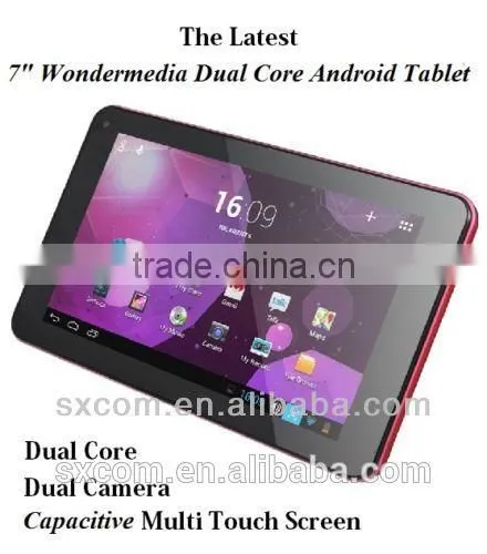 7" TFT LCD Capacitive Screen Android 4.2.2 Multi-language Tablet PC With 800*480 Resolution and Built-in Camera photo-2