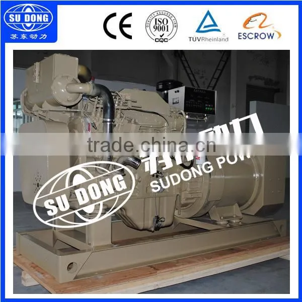 CCS CE 150KW/188KVA Diesel Marine High-frequency Oscillator Diesel Generator / Brushless Generator Copper / With Dual-boot Mode photo-3
