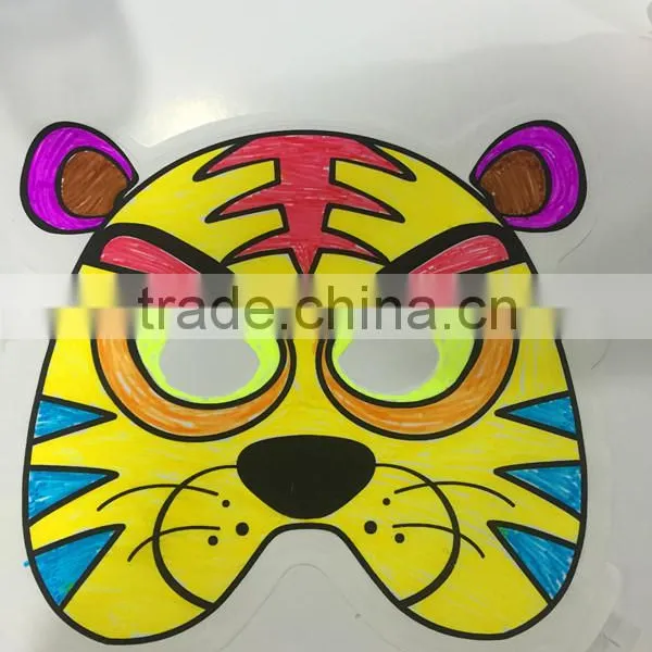 DIY Inflatable Educational Colorable Children Mask photo-3