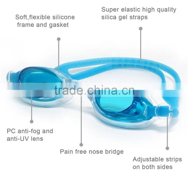 Professional Water Sports Anti Fog Children Swimming Goggles photo-3