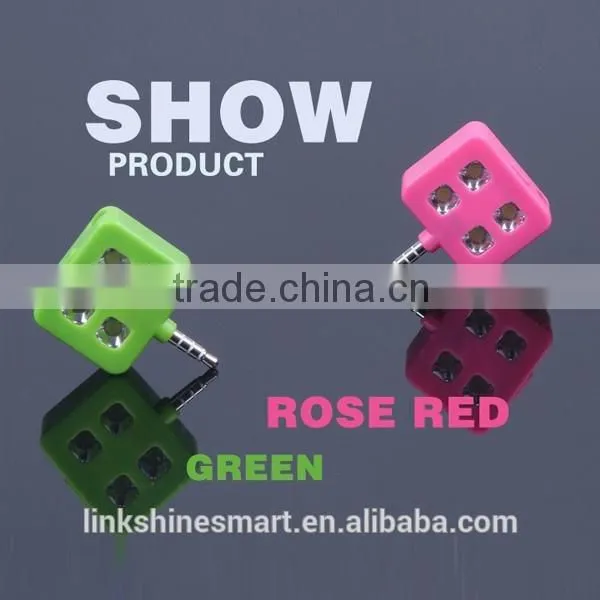 Cell Phone Camera Micro Light- Fill Night Using Enhancing Flash Light Mini 4 LED Speedlite photo-5