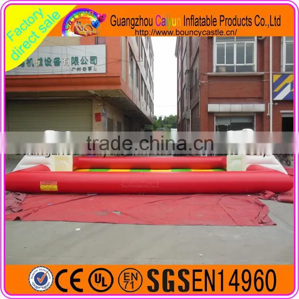 Commercial Inflatable Football Field Portable Soccer Field Moveable Football Pitch photo-3