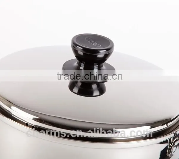 2015 New Charms 2 Layers Multi Function Stainless Steel Bamboo Steamer Pot With Handle & Lid, Stainless Steel Steamer photo-3