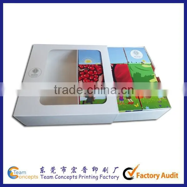 9 Pieces Puzzle Children Educational Cubes photo-4