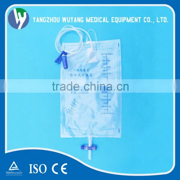 Popular Economic Adult Urine Collection Bag With Cross Valve photo-4