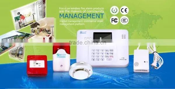 GSM Addressable Wireless Fire Alarm Control Panel Remote Control Wireless Fire Alarm Control Panel photo-6