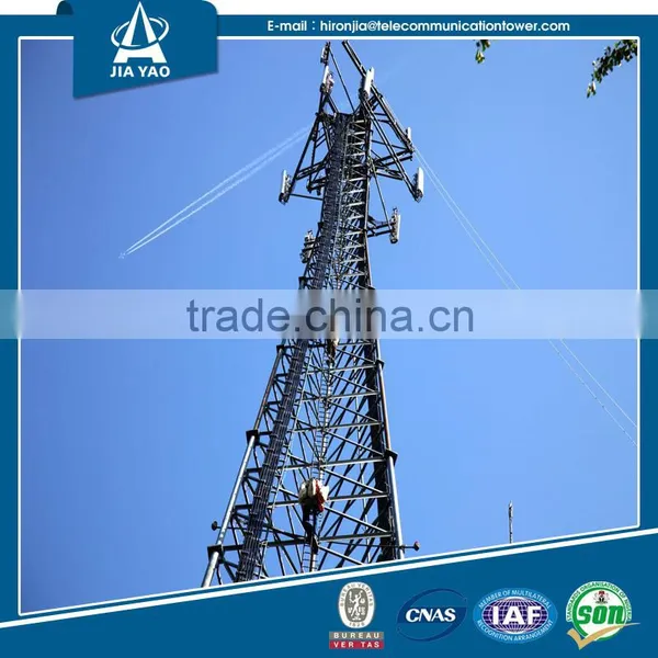 4 Legs High Resolution Tubular Self Supporting Lattice Tower photo-4