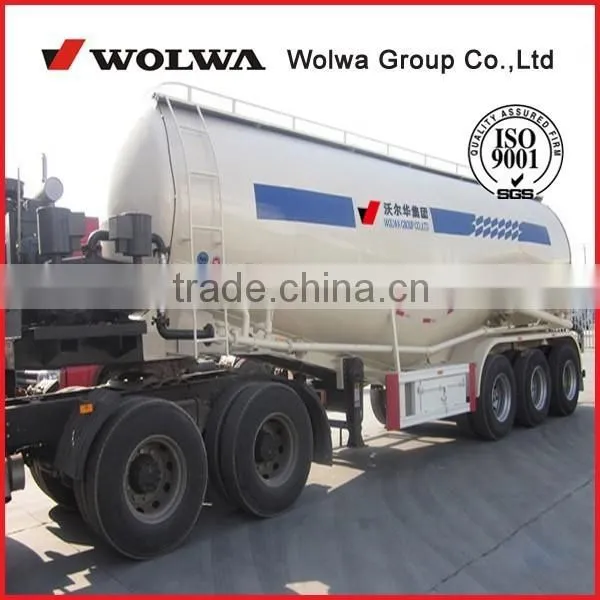 Tri-axle V Shaped Cement Bulker to Carry Powder or Flyash
