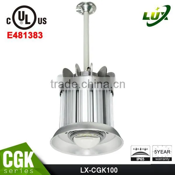 2016 New UL Approval,Housing Design Patent, 5 Years Warranty, Meanwell Driver, 100W LED High Bay Fixtures photo-2
