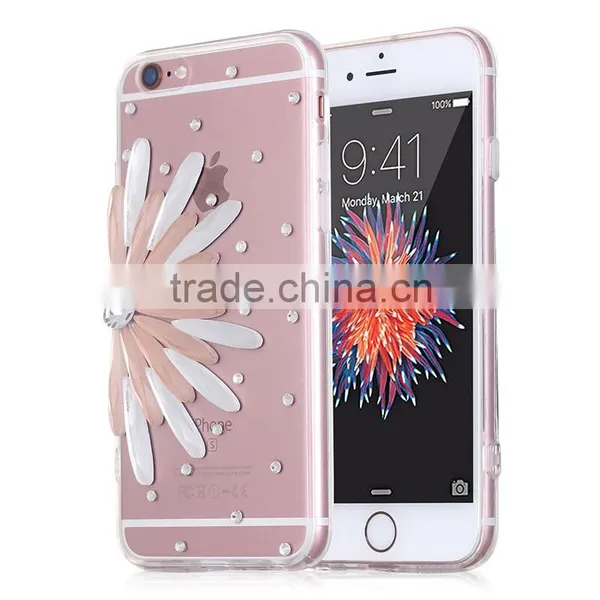 Manufacturer Wholesale Luxury Shining Diamond TPU Cover Mobile Phone Case for Iphone 6/6S photo-6