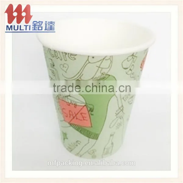 Paper Cup Ecofriendly Hot Coffee Cup Wholesale Customized Paper Cup Disposable Cup With Lid photo-6
