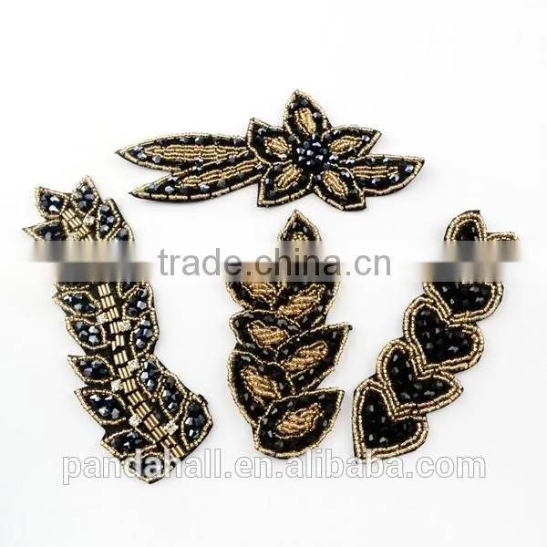 Sew-on Beaded Appliques Patches (FIND-R018-M)