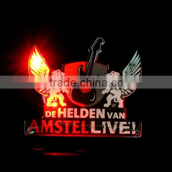 New Products Promotional Led Body Lights Glow Badge Customized photo-4