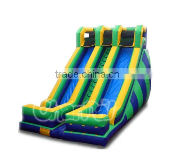 OEM Mini Outdoor Playground Used Inflatable Dry Slide photo-2