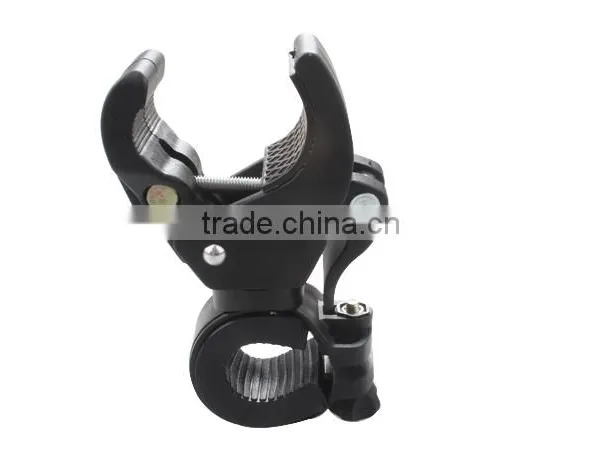 Universal Bicycle Bike LED Torch Front Light Flashlight Mount Bracket Holder New