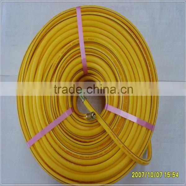 Superior Quality Colorful Stripes Flexible Durable Light PVC Anti-erosion High Pressure Resistant Spraying Hose photo-2