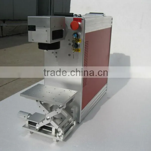 Portable Mini Fiber Laser Marking Machine 10 and 20 Wat photo-4