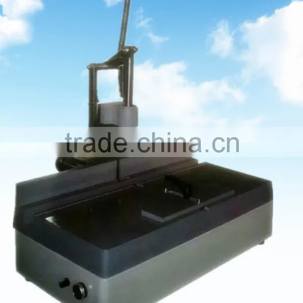 Single knife wood wedge cutting machine for wood digout notch