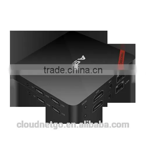 2016 Cloudnetgo New Android 6.0 Marshmallow TV Box S905X 2GB 8GB KODI A95X Kodi Android 4K tv Box photo-2