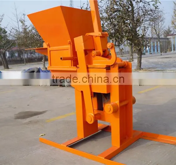 QMR2-40 Henry Manual Soil Interlocking Brick Machine, High Output Red Clay Block Machine for Small Scale Production photo-2