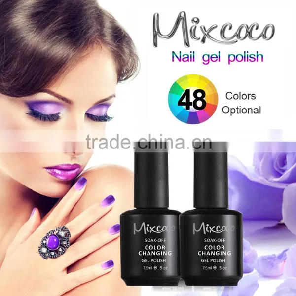 Color Change Gel Ipure , Summer Hot Fashion Temp Color Change on Nail ,color Changing Nail Gel photo-6