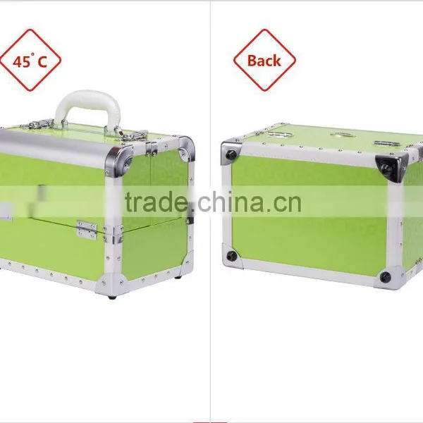 Fashion Professional Portable Aluminum Makeup Salon Cosmetic Case With Custom Logo photo-3